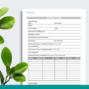 Referral Form